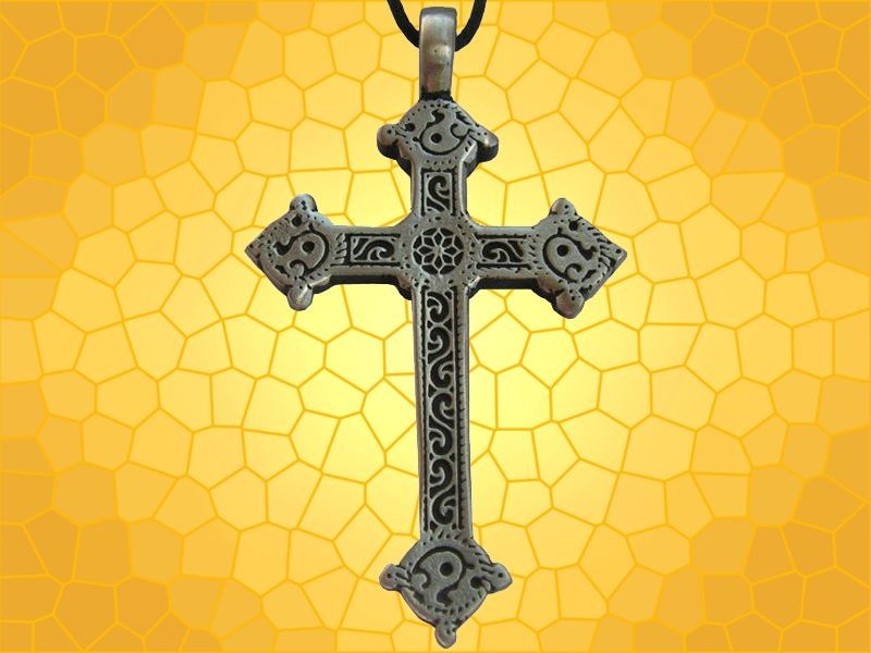 Pendentif Religieux Croix Bijou Croix Celte DentelÃ©e Symbolique ...